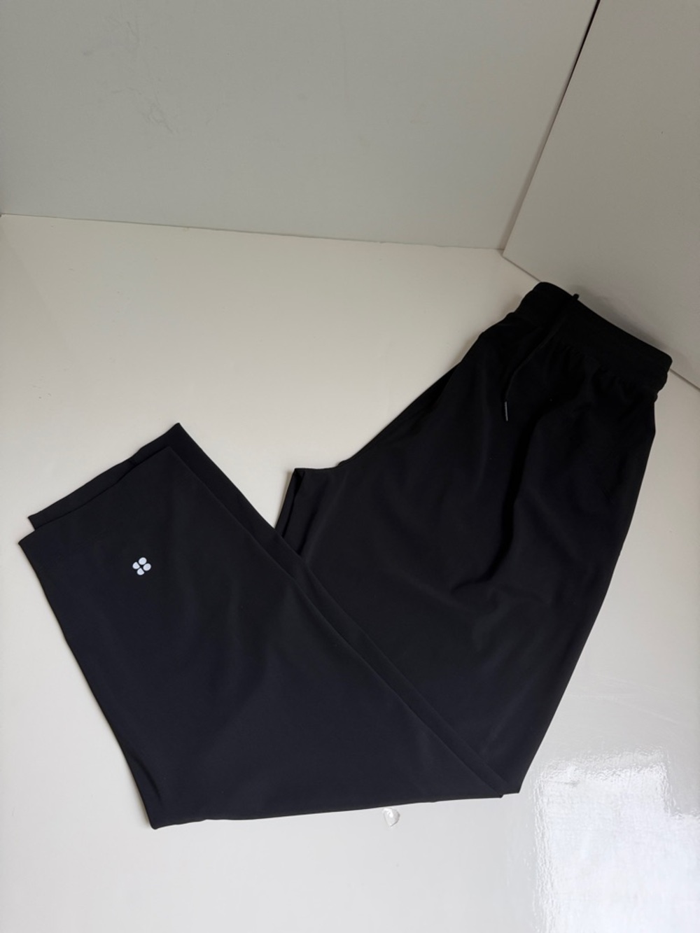 EUC Sweaty Betty Black Track Pants Size 4